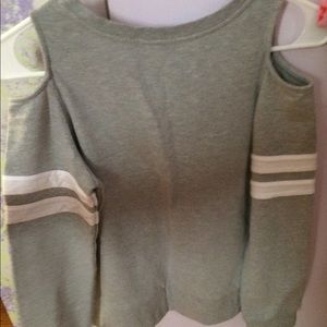 Casual athletic gray sweatshirt (obsess/JC Penney)